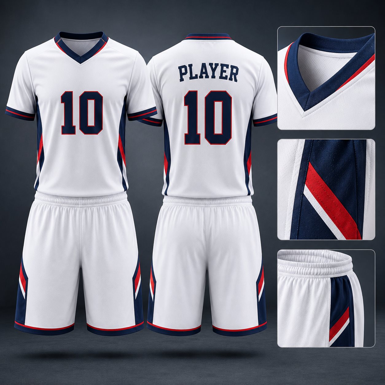 Teamwear concept design for custom manufacturing