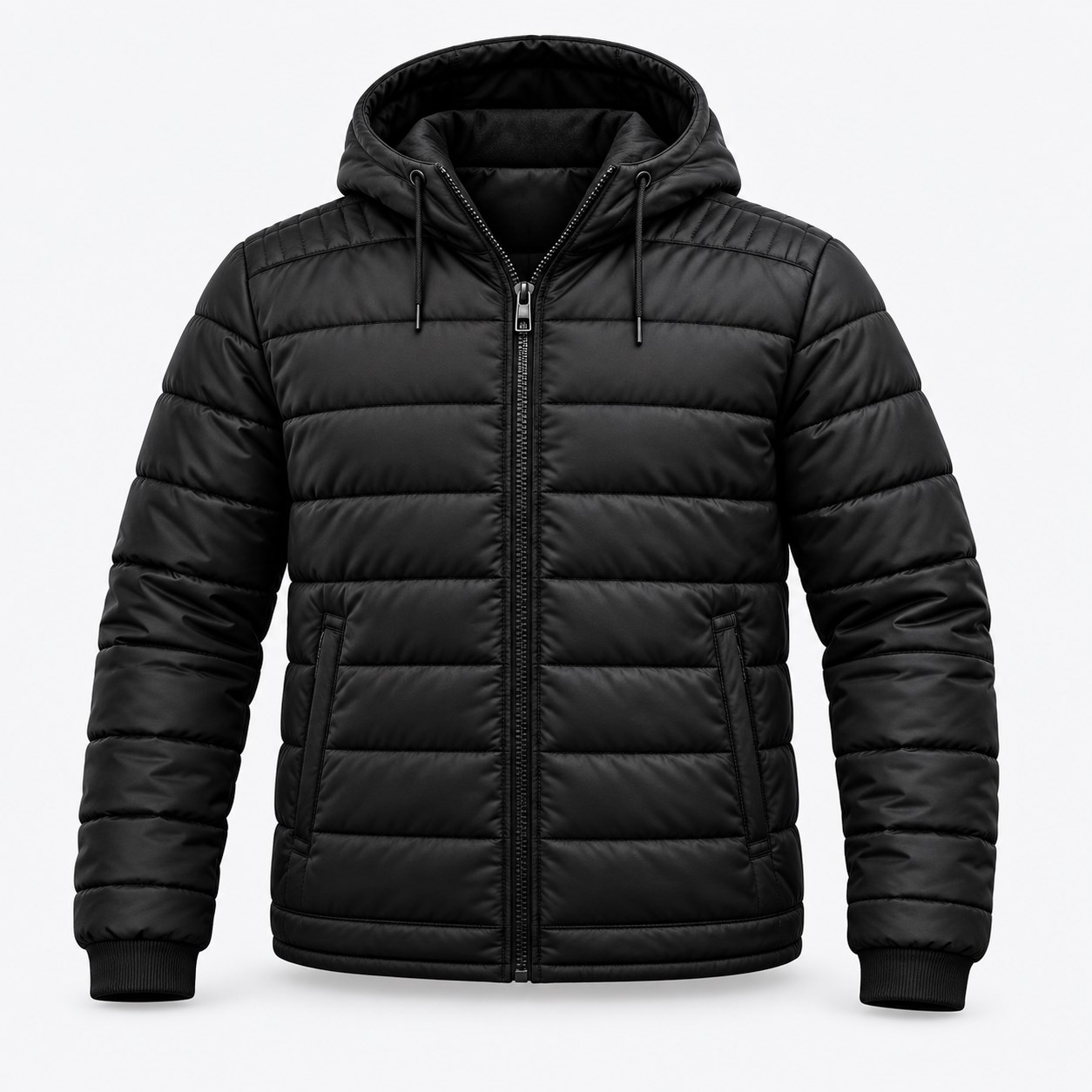 Padded Hoodie - illustrative custom design concept