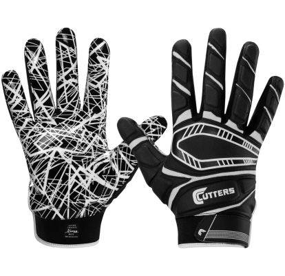 Black $ Bags Custom Football Gloves  High school Approved - CSS – Custom  Sports Sleeves