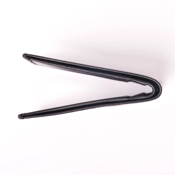 Thin Slim Butter Soft Leather Bi-Fold Wallet-Black