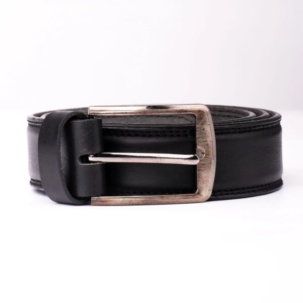 Black Belt With Single Pin Buckle - Image 2