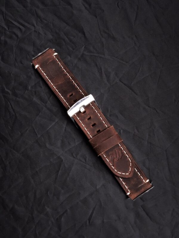 Standard 22mm-Handmade Leather Watch Strap - Image 2