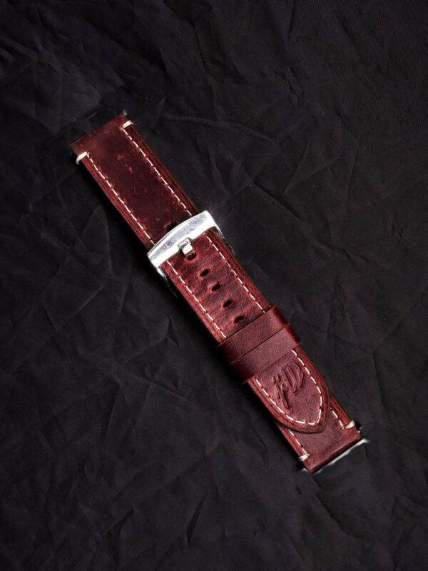 Standard 22mm-Handmade Leather Watch Strap