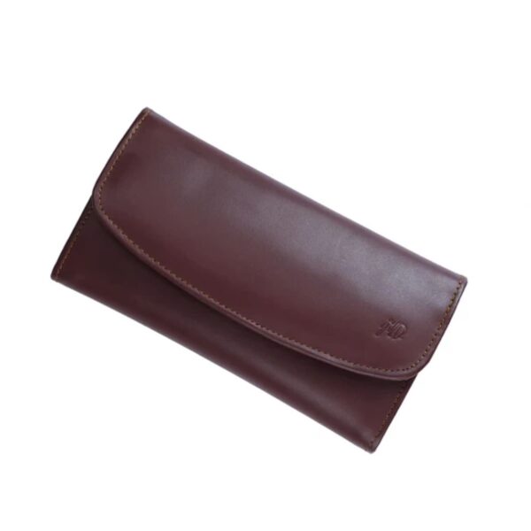 Women Essential Everyday Leather Clutch Wallet - Image 5