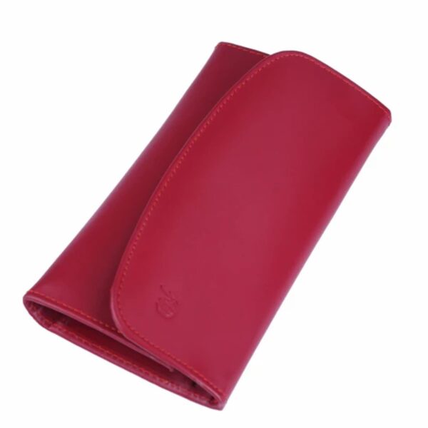 Women Essential Everyday Leather Clutch Wallet - Image 4